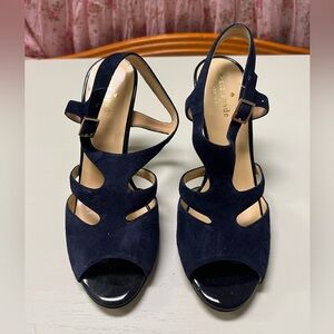 Kate Spade Midnight Black Strappy Heels
Perfect for evening gown